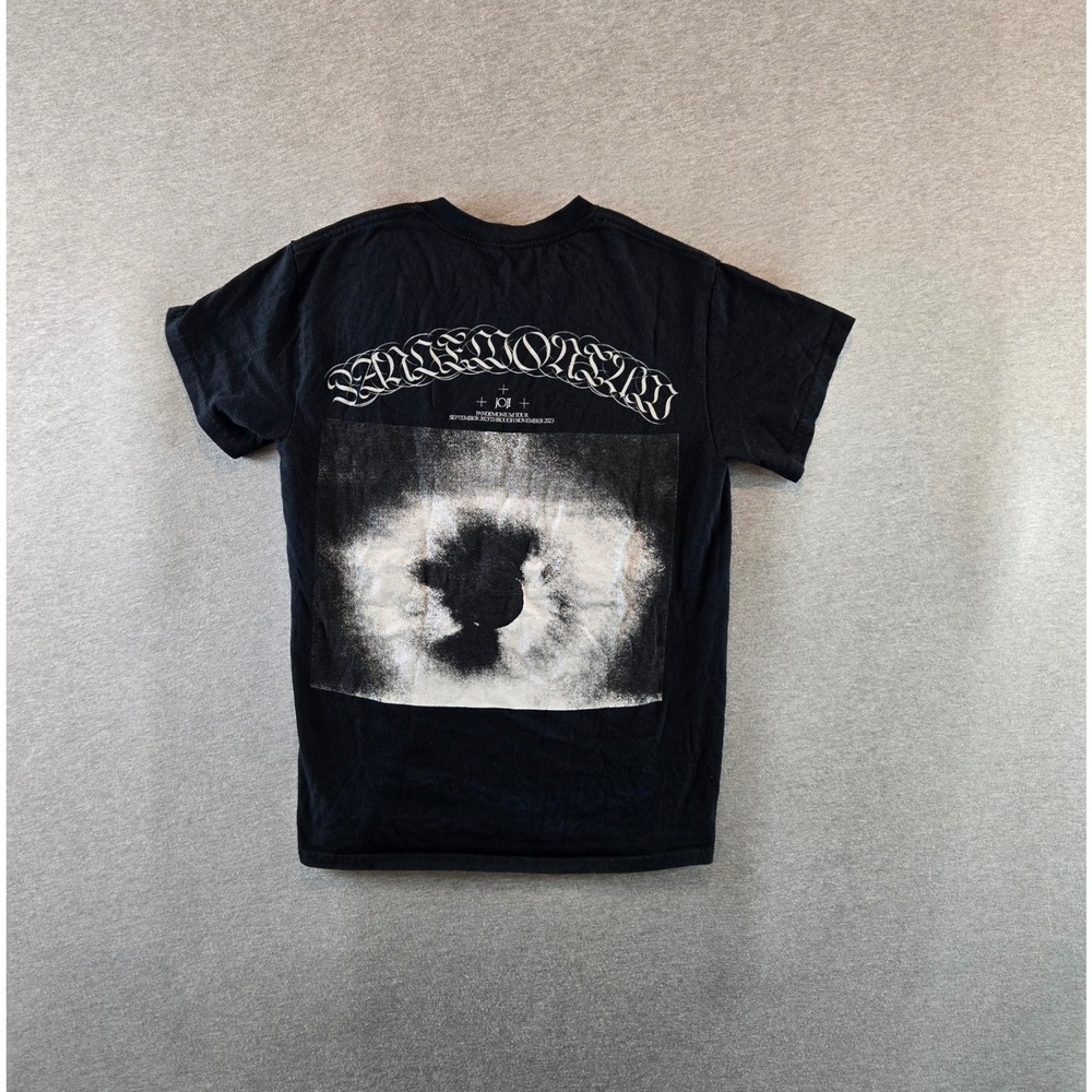 Joji T-Shirt Women Small Black Pandemonium Tour 2023 Graphic Concert Tee